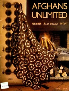 Afghans Unlimited Knit & Crochet Booklet Vol. 65 - Picture 1 of 4