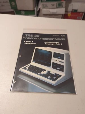 TRS-80 Microcomputer News Magazine (May, 1984) Computer Graphics Radio Shack - Image 1 of 3