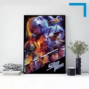 1997 STARSHIP TROOPERS - Movie Film Poster Print - A3 A4 A5 - Home Decor - Picture 1 of 4