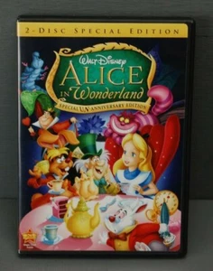 Walt Disney's Alice In Wonderland Special Un-Anniversary Edition 2 DVDs in Box - Picture 1 of 4