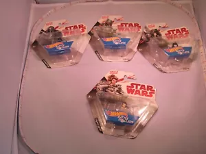 4 Star Wars Battle Rollers Disney Hot Wheels Die-cast 2017 Collection - Picture 1 of 9