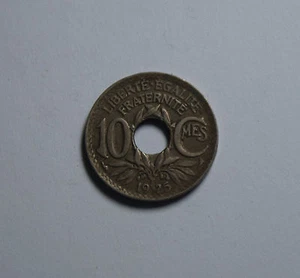 10 Centimes France France French Coin Francaise 1925 Coin Excellent! - Picture 1 of 2
