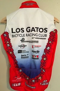 Voler Cycling Vest Womens 2 Extra Small Sleeveless Los Gatos Bicycle Racing Club - Picture 1 of 7