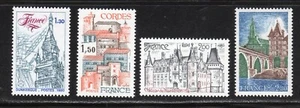 France 1980 SC# 1702 - 1705 - Four Different Stamps - M-H Lot # 134 - Picture 1 of 2