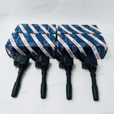 4X Bobina de encendido Bosch Bosch para VW Tiguan Porsche Panamera Audi Q3 Q7 CJE Foto 1 de 4