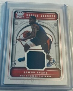 BF78371  2017-18 Crown Royale Rookie Jerseys #27 Jawun Evans CLIPPERS /249