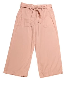 Seven 7 Womens Wide Leg Pants Belted with Patch Pockets - NEW Sz 10 - Picture 1 of 8
