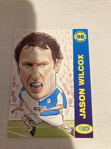 PROMATCH 98 SERIES 3  JASON WILCOX   BLACKBURN ROVERS