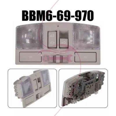 Consola superior para Mazda3 2010-2013 con interruptor de techo corredizo - sin luz descendente Foto 1 de 4