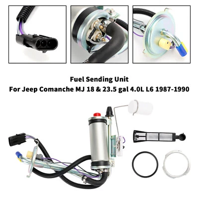 Gas Tank Sending Unit w/ F.I. w/ the Fuel Pump For Jeep Comanche MJ 1987-1990 - Image 1 of 4