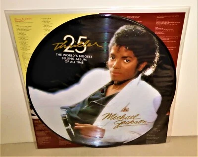 Michael Jackson "Thriller" Picture Disk 2008 NEW, Never Played - Image 1 of 4