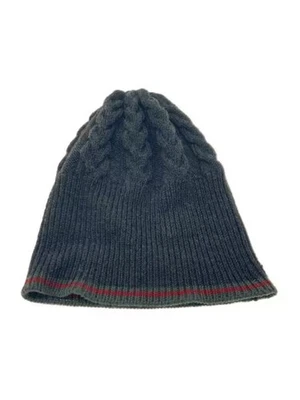 Gorra tejida GUCCI/Talla M/ Lana/Gris/Para hombre/ 149237 Foto 1 de 4