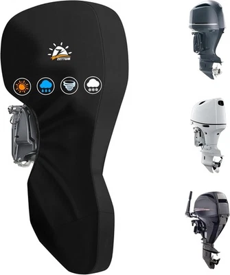 Zettum Außenborder Abdeckung für Motoren von 60 bis 90 PS, 600D - Bild 1 von 4