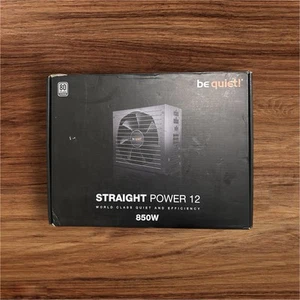 be quiet ! Alimentation Straight Power 12 850W 80 Plus Platine (prise US) - Photo 1/4