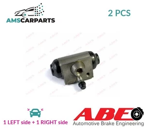 DRUM WHEEL BRAKE CYLINDER PAIR REAR C52050ABE ABE 2PCS NEW OE REPLACEMENT - Picture 1 of 5