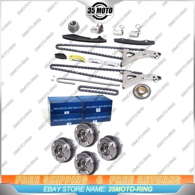 4PCS Camshaft Adjuster Kit for Mercedes Benz SL63 G63 ML550 S550 M278 GLE63 V8 — 第 1/4 张图片