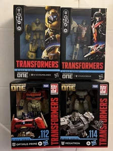 Transformers: One Bundle Optimus Prime/Megatron/Starscream/Bumblebee NISB - Picture 1 of 16