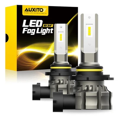 Canbus AUXITO 9145 9140 LED Xenon White Lights Fog Daytime Running Lights IP67 - Image 1 of 4