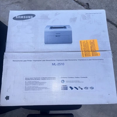 Samsung ML-2510 Workgroup Laser Printer NEW open box - Image 1 of 4