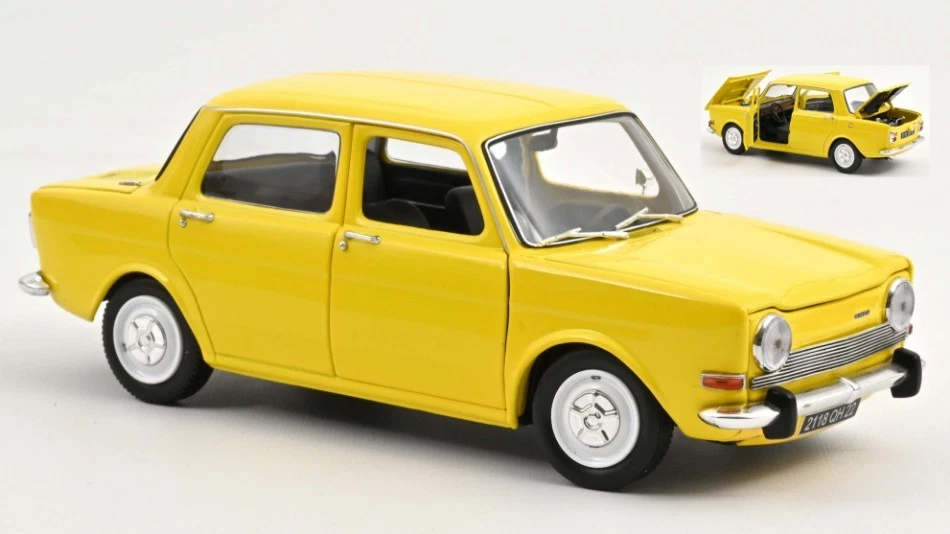 Simca 1000 Ls 1974 Maya Yellow 1:18 Model 185714 NOREV - Immagine 1 di 1