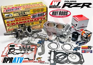 11 12 Polaris RZR XP 900 XP900 Cylinder WISECO Pistons Crank Full Motor Rebuild - Picture 1 of 23