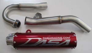 DASA Racing Complete Exhaust Honda TRX 450R 2006-2014 TR-60018C Candy Red - Picture 1 of 1