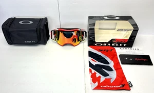 Oakley Airbrake Ken Roczen Signed Autographed Dodge Hellcat MX Goggles Mint RARE - Picture 1 of 22