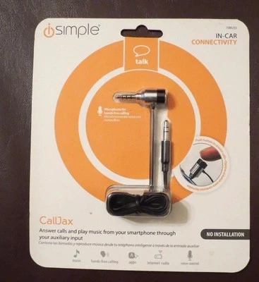 NUEVO~iSimple ISMJ33 CallJax~MICRÓFONO para Llamadas Manos Libres~Conectividad EN EL COCHE Foto 1 de 3