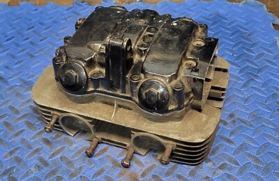 1977 Yamaha XS 360 BARE Cylinder Head & Valve Cover SET 360cc RARE street twin - Image 1 of 4