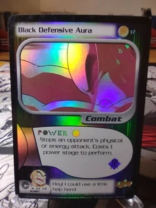 DBZ CCG DRAGON BALL Z GT SUPER - AURA DEFENSIVA NEGRA #17 LÁMINA TRUNKS SAGA 2001 - Imagen 1 de 2