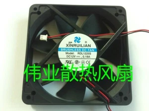 XINRUILIAN RDL1225S 12025 DC12V 0.18A 2-Pin Cooling Fan - Picture 1 of 2