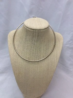 Hermoso collar de plata de ley 925 gancho en collar Foto 1 de 4