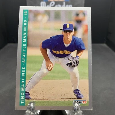1993 Fleer Tino Martinez #310 Seattle Mariners - Image 1 of 2