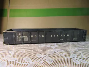 205Y Vintage Westbrook Wagon Dumper Grey Rl Rock Island USA 80600 Scale 1 - Picture 1 of 10