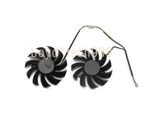 PLD08010S12HH 2psc 75MM Cooler Fan For MSI GeForce GTX 580 570 560 560Ti 465 - Picture 1 of 5