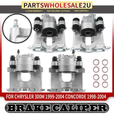 Pinzas de freno delanteras y traseras 4 un. para Chrysler 300M Concorde LHS Dodge Intrepid Foto 1 de 4