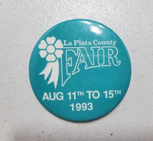 La Plat County Fair 1993 Pinback Button - Bild 1 von 2