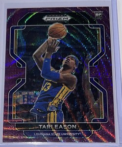 2022-23 Panini Prizm Draft Picks Tari Eason Purple Wave Prizm