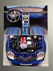 2000 Mercedes-Benz bleu SLK Roadster photo presse - RARE !! Superbe cadreable