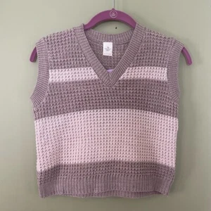Evsie girl’s striped Sweater Vest - Picture 1 of 5