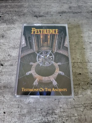 Pestilence- Testimony Of The Ancients Cassette Tape 1991 Roadrunner Records  - Image 1 of 4