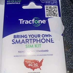 C Tracfone BYOP Bring Your Own Phone Sim Card 3/1 Kit CDMA Cell Phone - Picture 1 of 3
