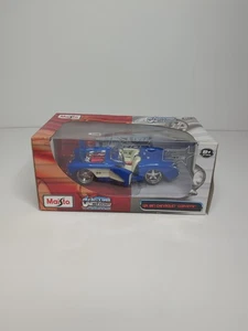Maisto Custom Shop 1:24 Diecast Collection 1957 Chevrolet Corvette Blue Chevy - Picture 1 of 11