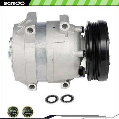 AC Compressor 1997 1998 1999 2000 Fits Chevrolet Corvette 5.7L - Image 1 of 4