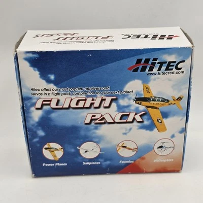 HITEC Flight Pack Mentor Servo Pack 2 HS-322 2 HS-81 Exts - Image 1 of 4