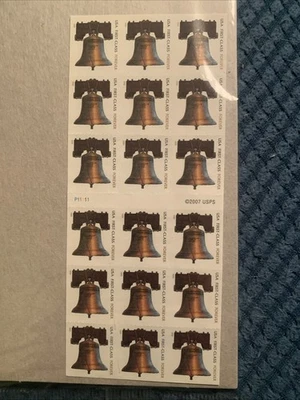 SCOTT#4125,63C STAMP SHEET OF 18 LIBERTY BELL FOREVEVER  SELF ADHESIVE STAMP - Image 1 of 4
