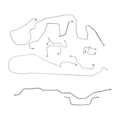 Jeep Cherokee XJ 1995-01 disco eléctrico con kit completo de línea de freno ABS 10 piezas, Foto 1 de 4