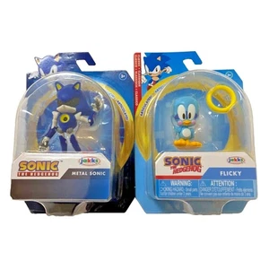 Figuras de acción METAL SONIC & FLICKY Sonic The Hedgehog Jakks Pacific 2,5" - Imagen 1 de 1