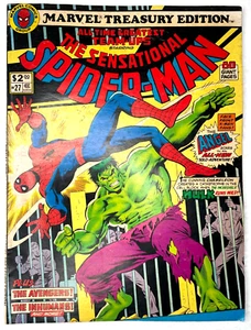 Marvel Treasury Edition #27 THE SENSATIONAL SPIDER-MAN Hulk Team-ups 1980 - Picture 1 of 5
