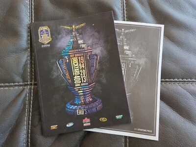 Crown Royal 400 2013 At the Brickyard Event Program conjunto de línea de salida Foto 1 de 4